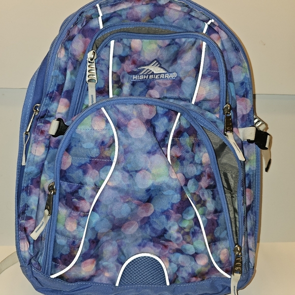 High Sierra Multicolor Backpack with Abstract Design - Picture 5 of 13